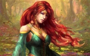 Fantasy-girl-red-hair-forest_s