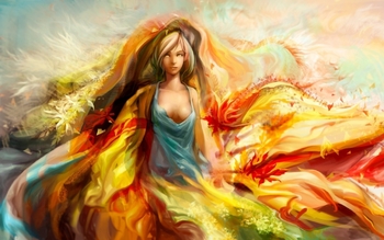 women_fire_cleavage_fantasy_ar_1440x900_artwallpaperhi.com